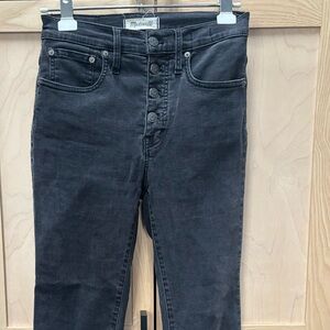 Madewell Women’s Dark Gray Bootcut Jeans